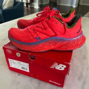 New Balance Fresh Foam v4 "Electric Red/Bright Blue" Men's Running Shoe Sz 11